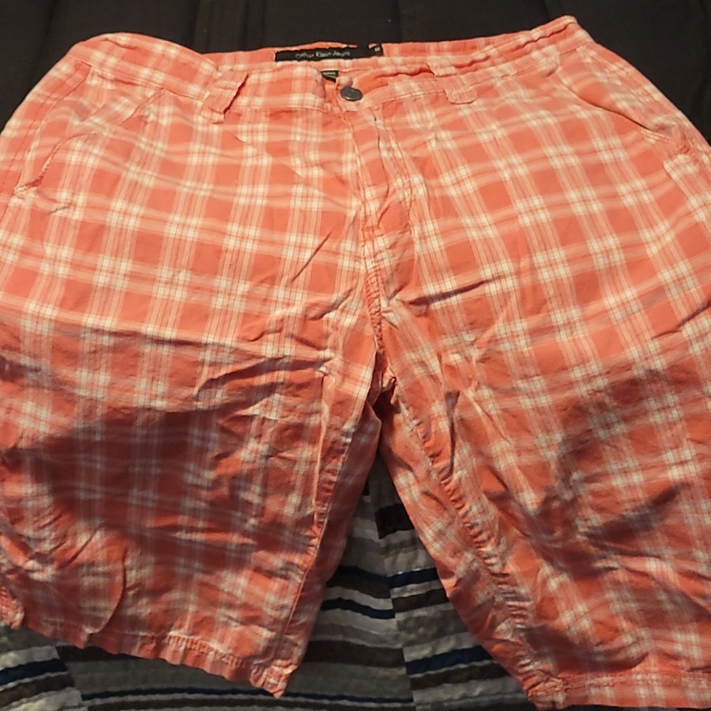 Calvin Klein pink shorts